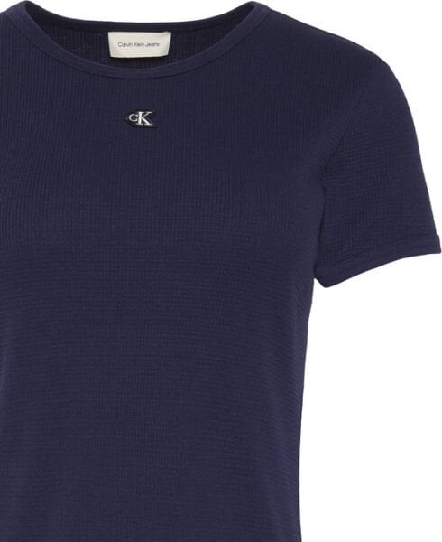 SS MONOGRAM PATCH SLIM WAFFLE