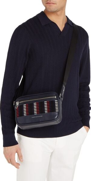 TH CORP LEATHER CAMERA BAG