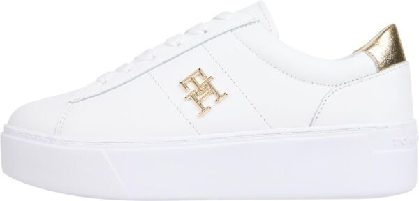 PLATFORM COURT SNEAKER METALLI
