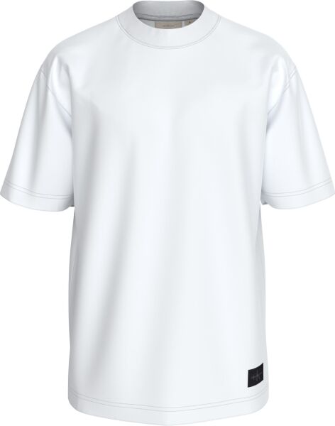 WOVEN LABEL RELAXED TEE
