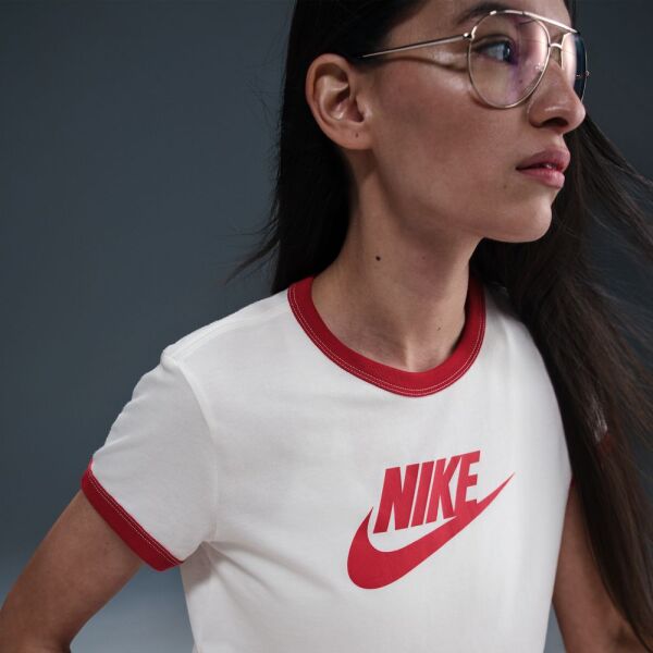 W NSW SS RINGER TEE VNTG RUN