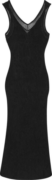 Bright Rayon Rib Dress