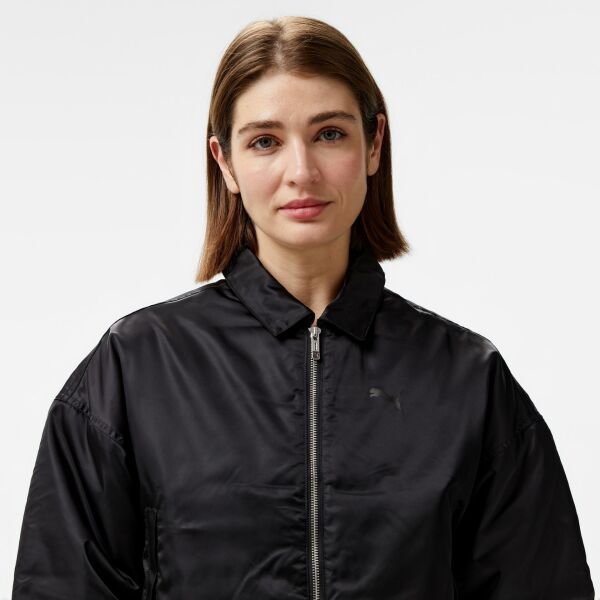 Satin Bomber Jacket