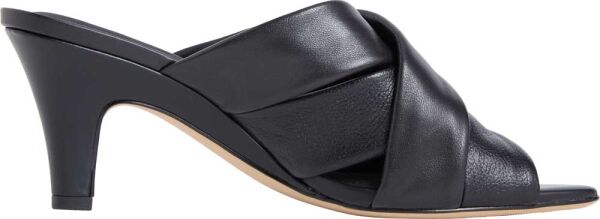 ELEVATED MID HEEL MULE LTH