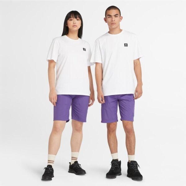 Short Sleeve Woven Badge Tee