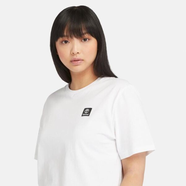 Short Sleeve Woven Badge Tee