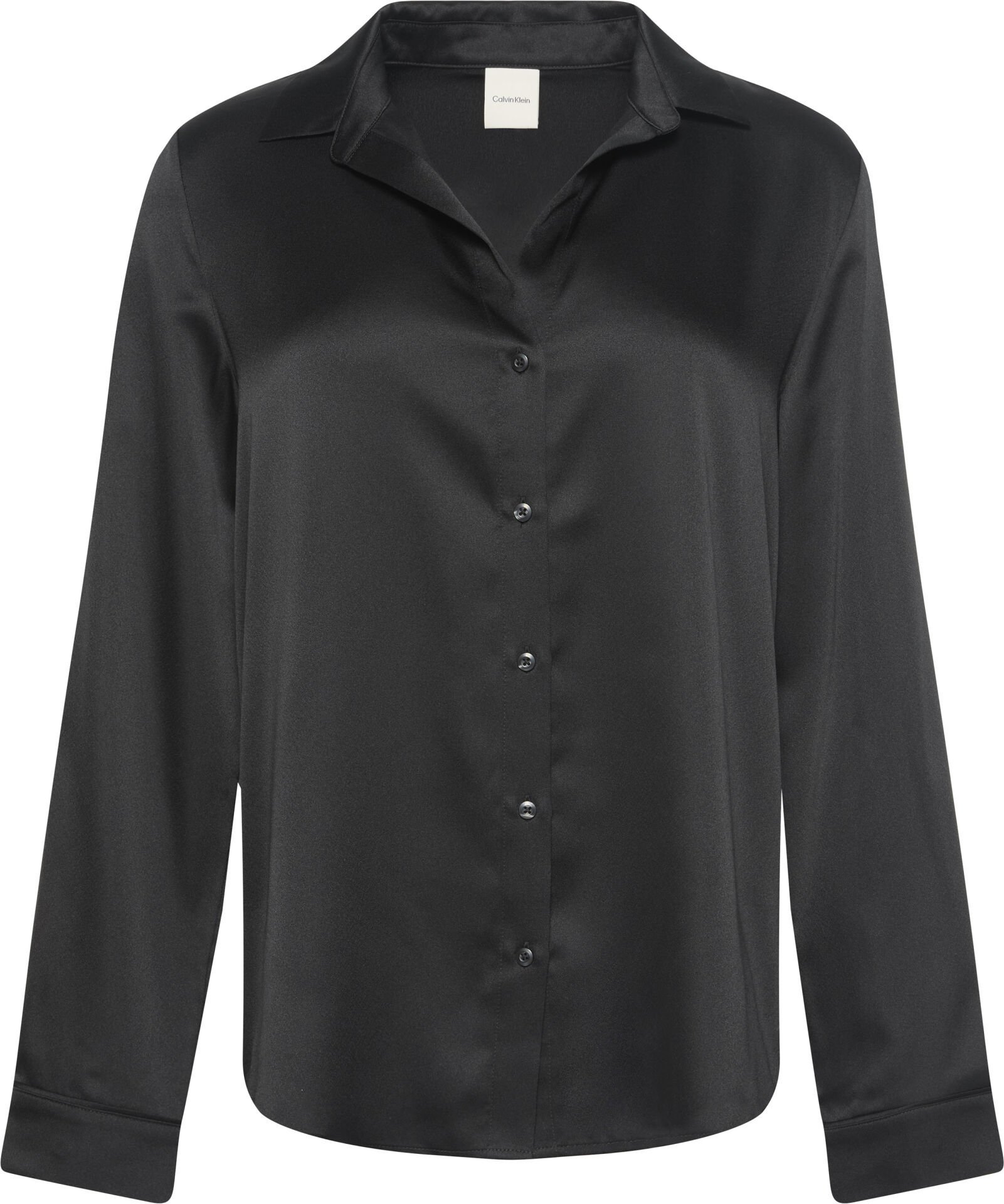 SENSUAL SATIN LOGO SHIRT