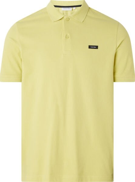 STRETCH PIQUE SLIM BUTTON POLO