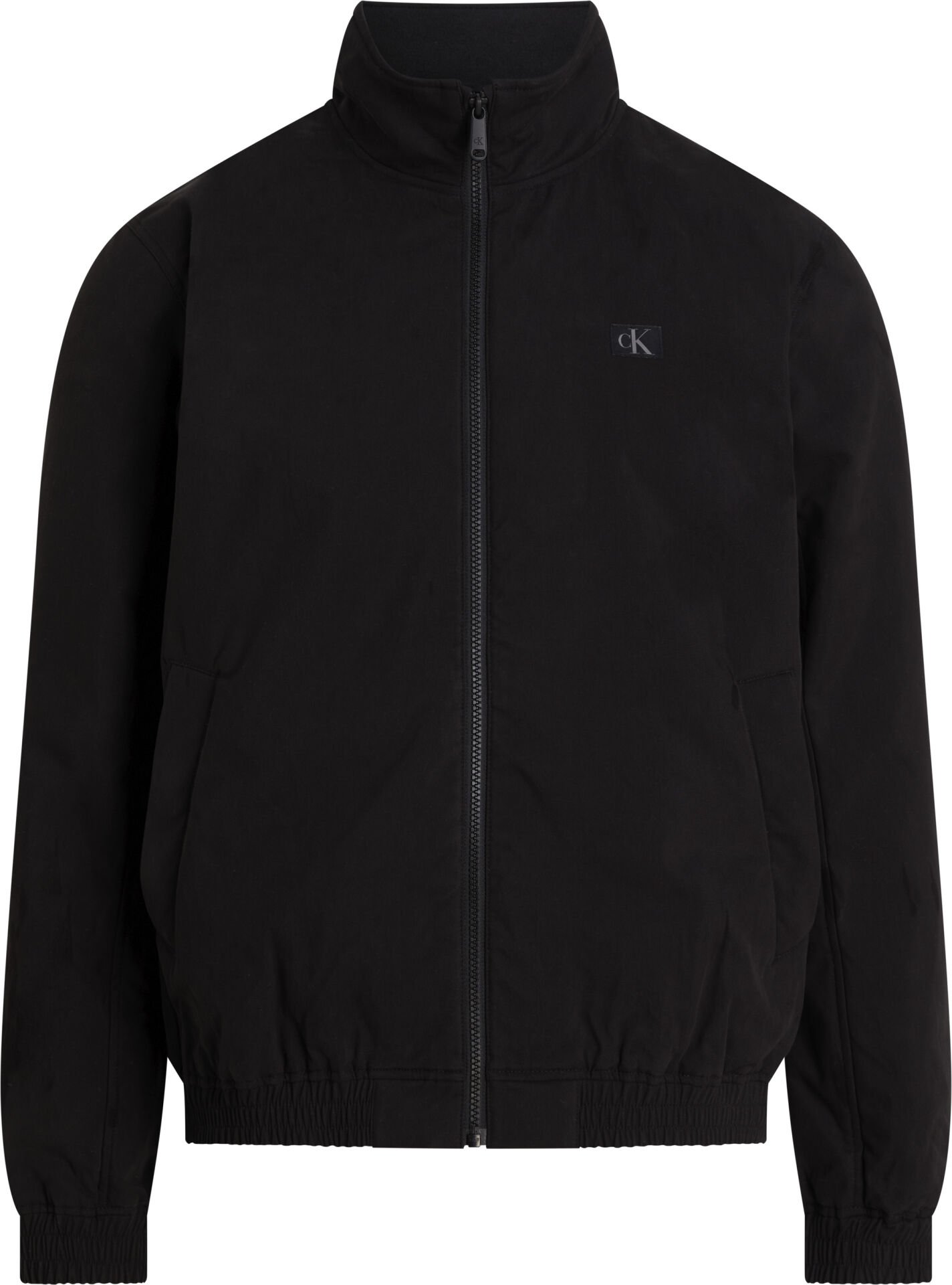 COTTON NYLON CANVAS HARRINGTON