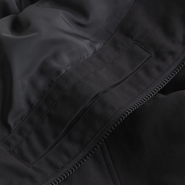 COTTON NYLON CANVAS HARRINGTON