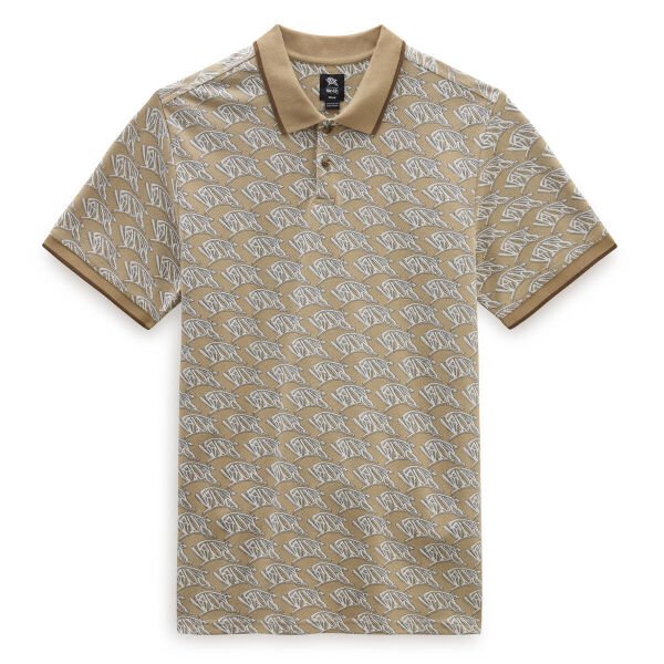 HALICREST STRIPE POLO SS