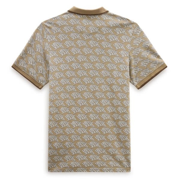 HALICREST STRIPE POLO SS