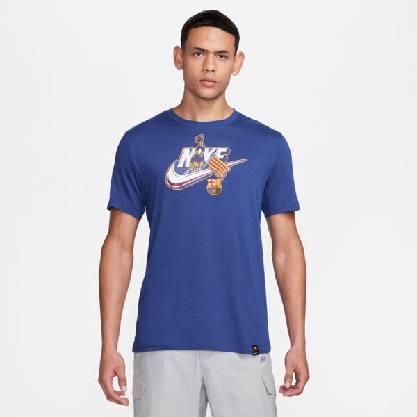 FCB M NK SSL FUTURA TEE