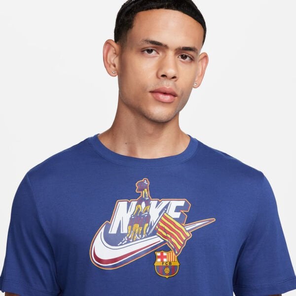 FCB M NK SSL FUTURA TEE