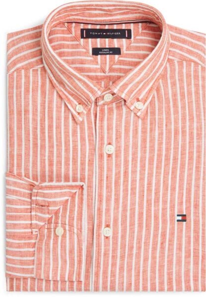 LINEN BENGAL STRIPE RF SHIRT