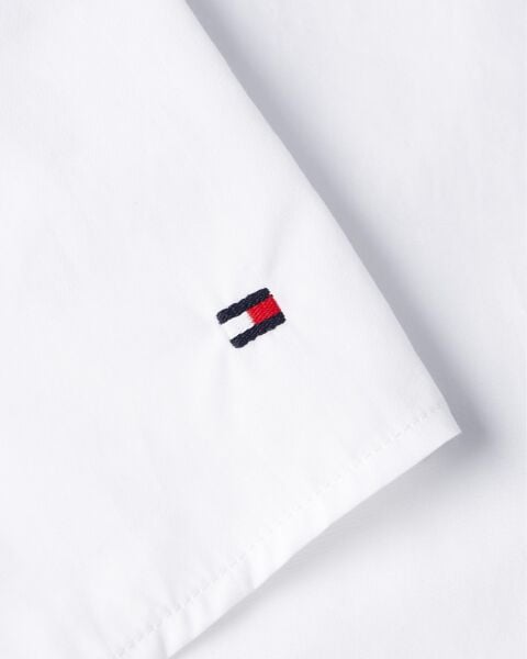 COTTON FRILL RELAXED SHIRT