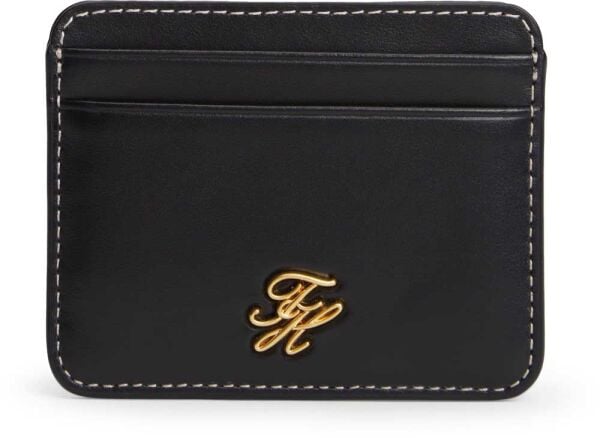 TH SCRIPT LEATHER CC HOLDER