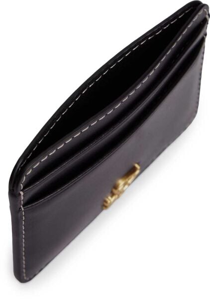 TH SCRIPT LEATHER CC HOLDER
