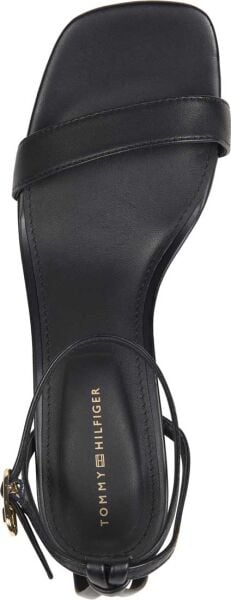 LEATHER KNOTS KITTEN SANDAL