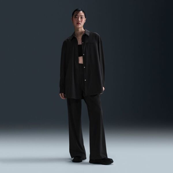 W NK 24.7 DF LS SHIRT WVN