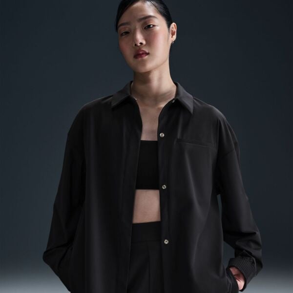 W NK 24.7 DF LS SHIRT WVN