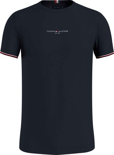 TOMMY LOGO TIPPED TEE