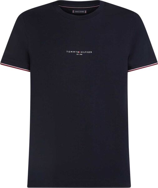 TOMMY LOGO TIPPED TEE