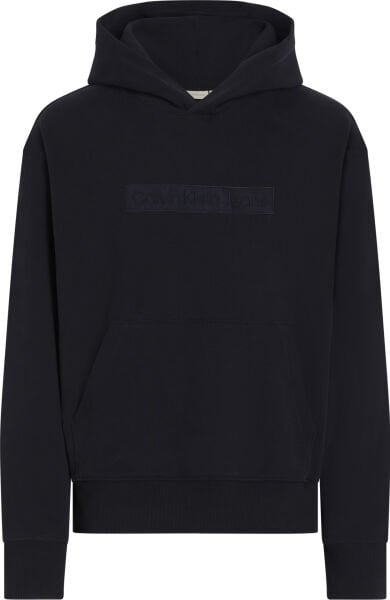 EMBROIDERED BOX HOODIE