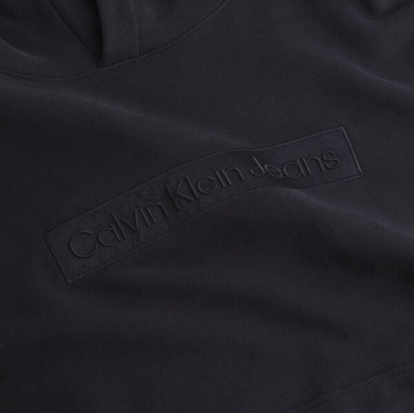 EMBROIDERED BOX HOODIE