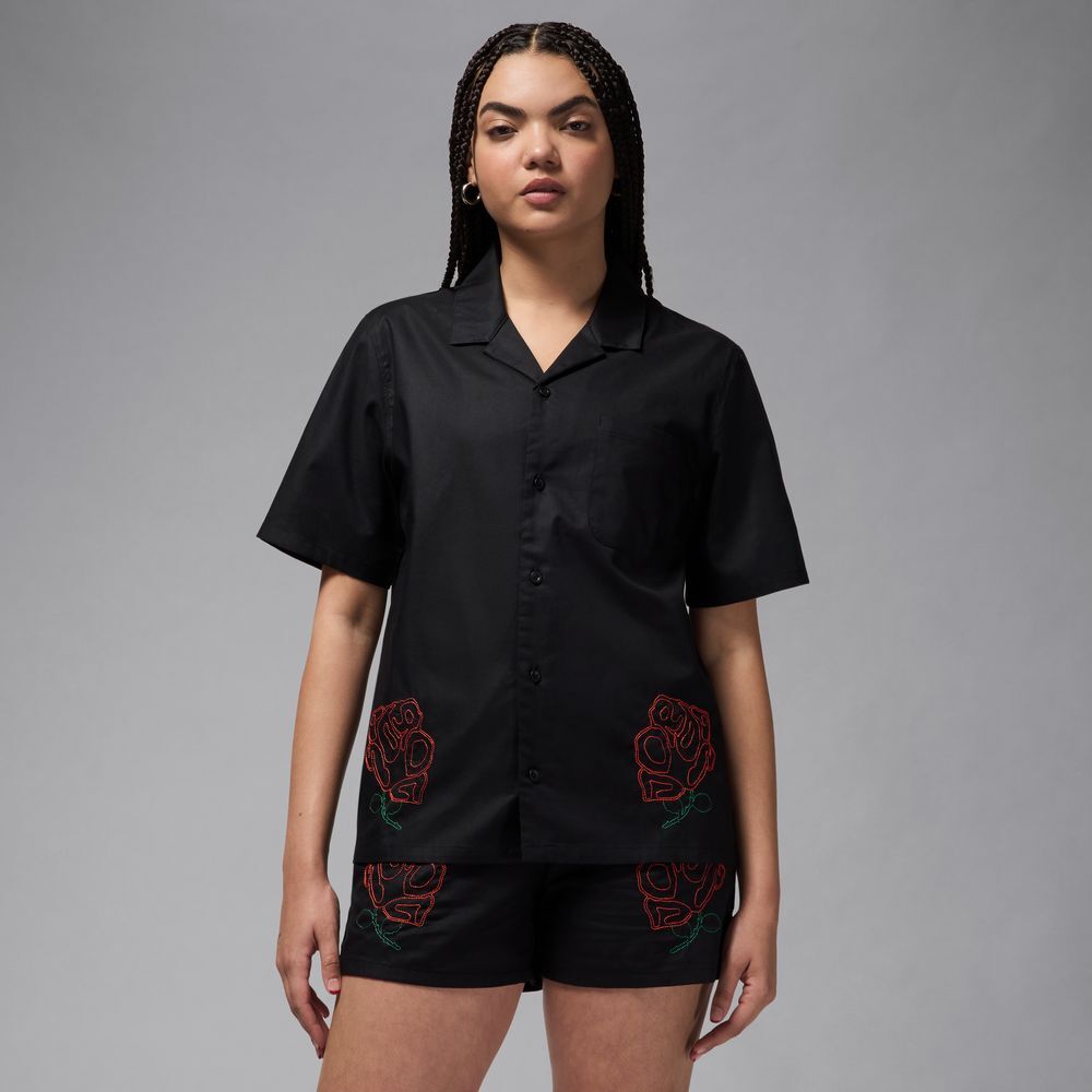 W J SS WOVEN TOP ROSE