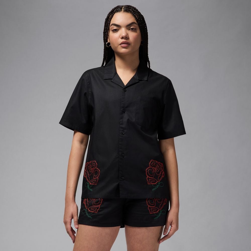 W J SS WOVEN TOP ROSE