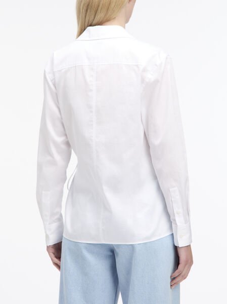 SOFT COTTON LS WRAP SHIRT