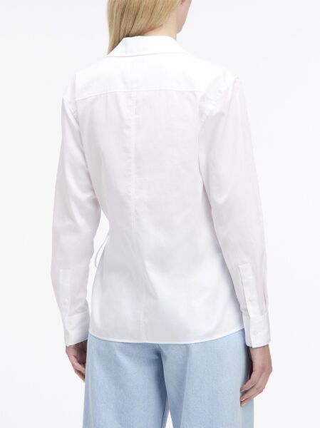 SOFT COTTON LS WRAP SHIRT
