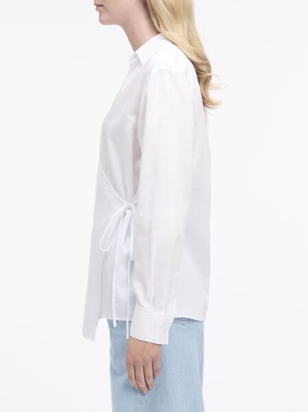 SOFT COTTON LS WRAP SHIRT