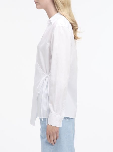 SOFT COTTON LS WRAP SHIRT