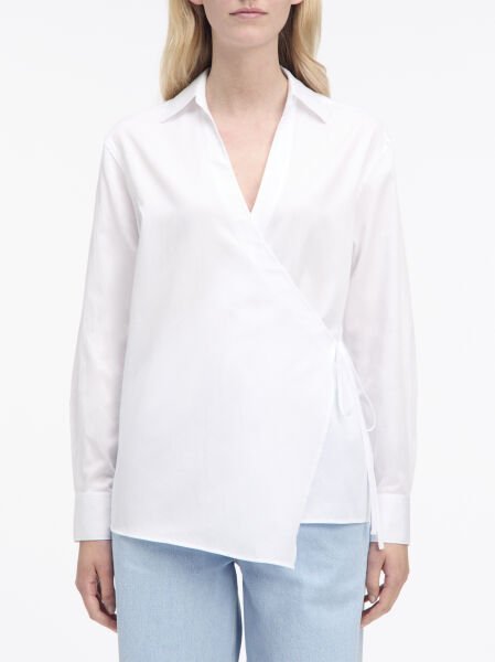 SOFT COTTON LS WRAP SHIRT