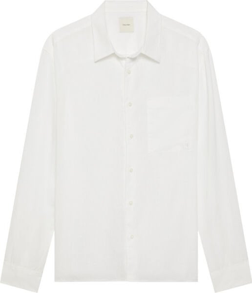LS SOLID LINEN CLASSIC SHIRT
