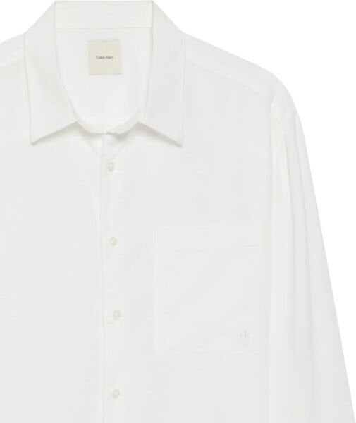 LS SOLID LINEN CLASSIC SHIRT