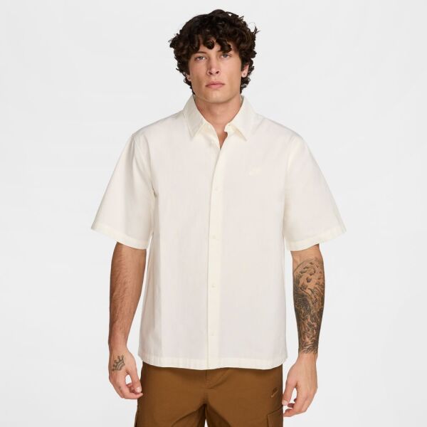 M NK CLUB SS BTN SHIRT WSH