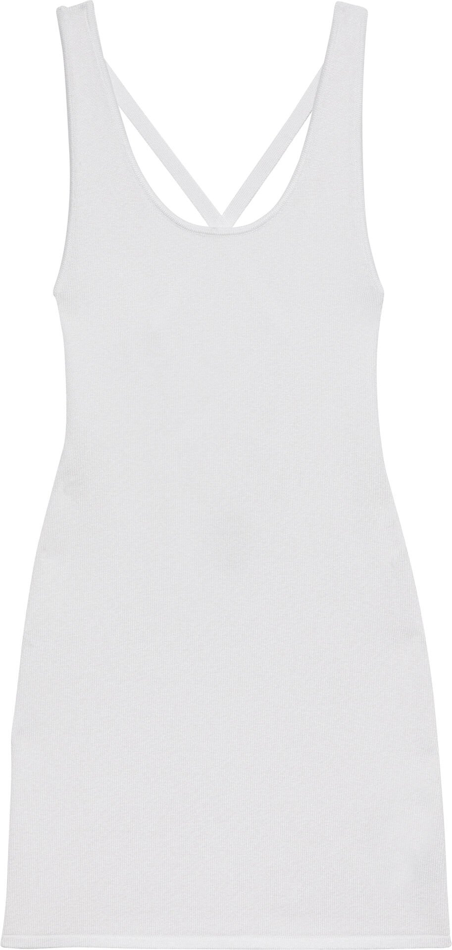 Novelty Sheen Cross Back Dress