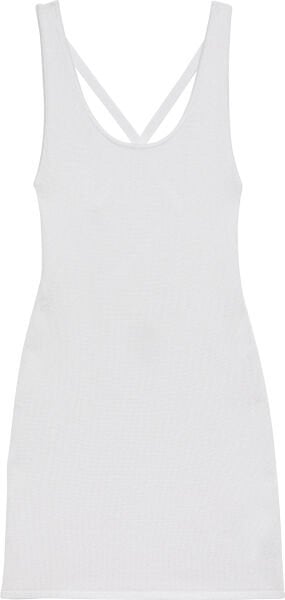 Novelty Sheen Cross Back Dress