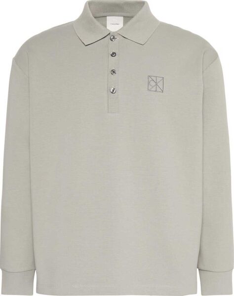 LS DOUBLE FACE RIB POLO