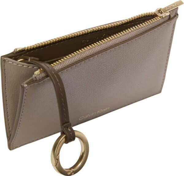 FOIL LOGO TOP ZIP CARDCASE