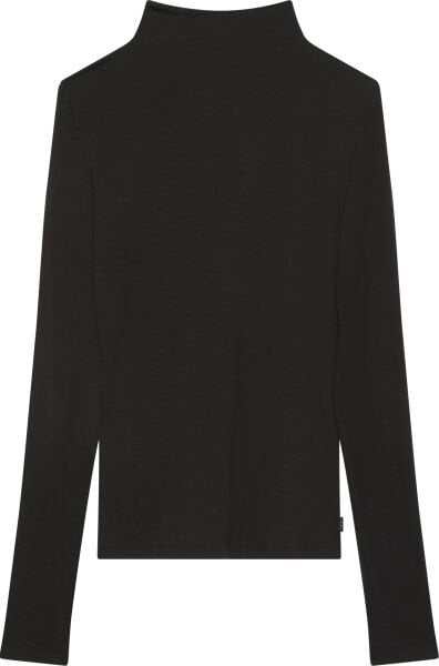 LS WOOL TENCEL MOCK NK TOP