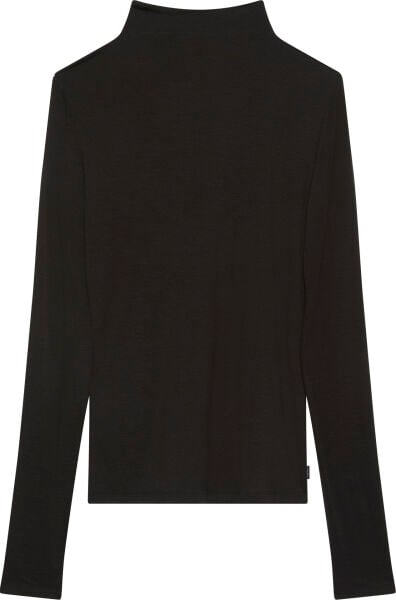 LS WOOL TENCEL MOCK NK TOP