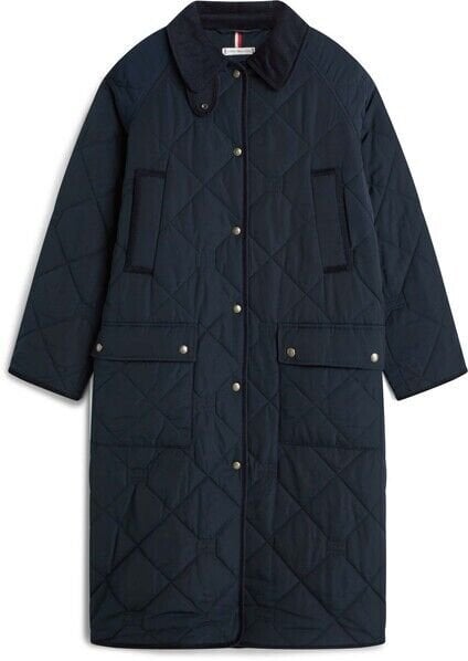PADDED FLAG QUILTED COAT