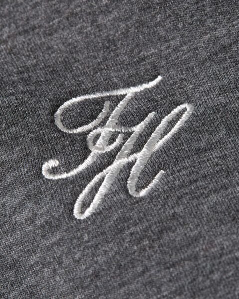 TH SCRIPT INTERLOCK ZIP HOODIE