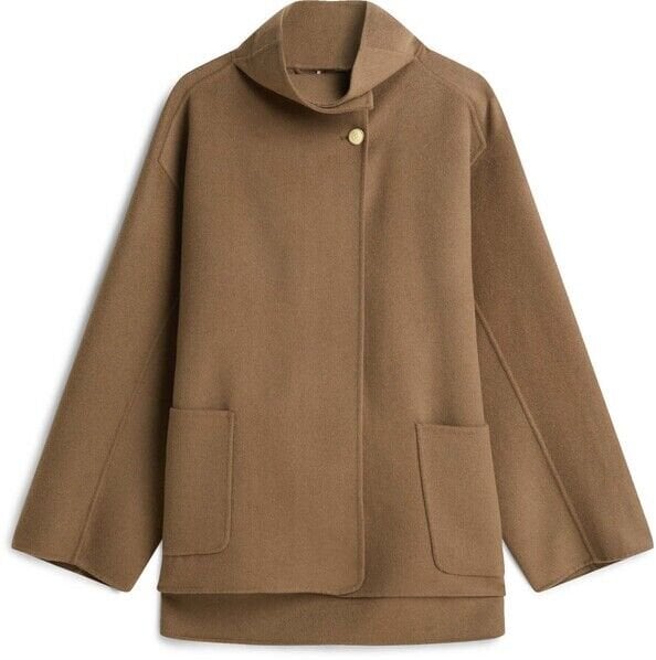 DF WOOL GB FUNNEL NK COAT