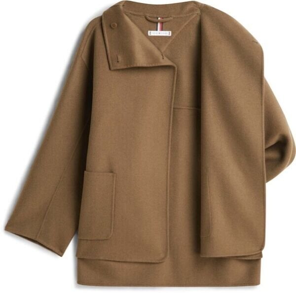 DF WOOL GB FUNNEL NK COAT