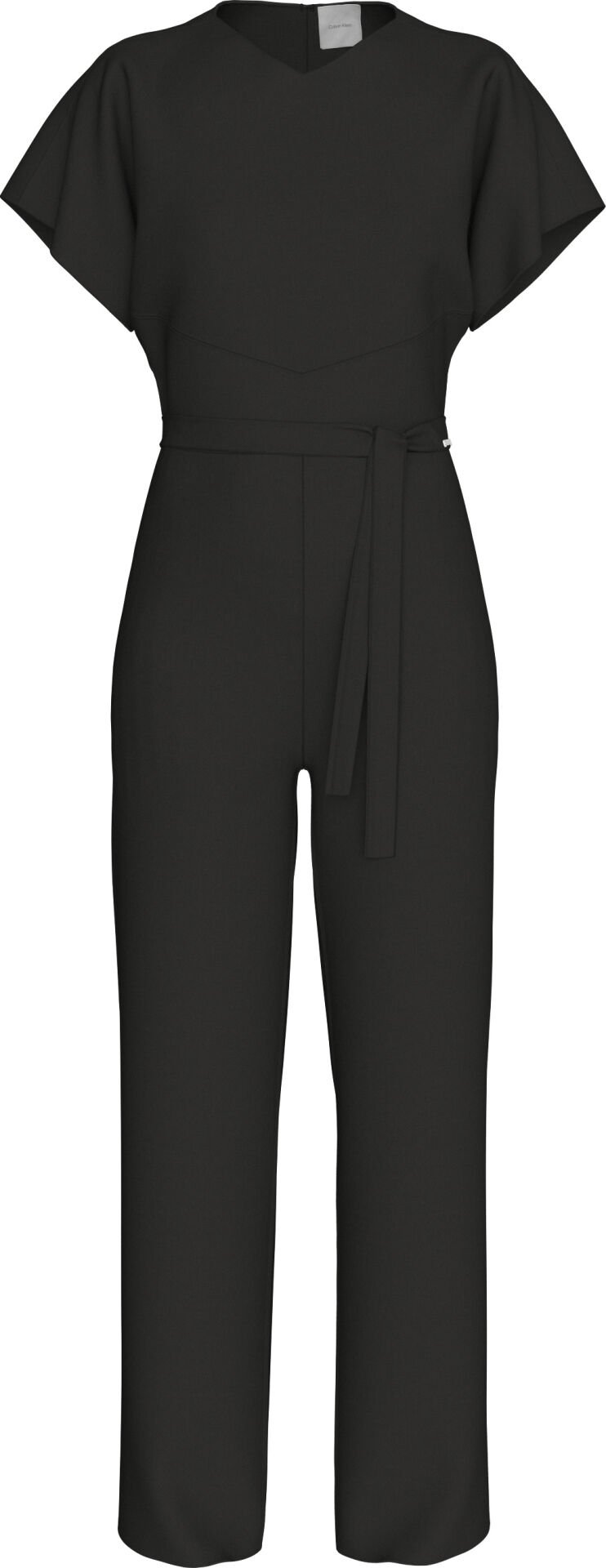 Stretch Crepe Jumpsuit with Be